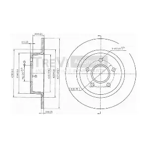 TREVI AUTOMOTIVE BD1075