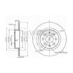 TREVI AUTOMOTIVE BD1055