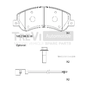 TREVI AUTOMOTIVE PF1653