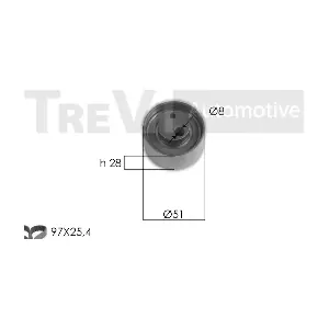 KD1413 TREVI AUTOMOTIVE