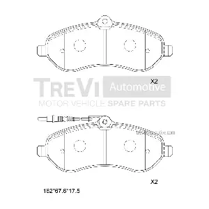 TREVI AUTOMOTIVE PF1641
