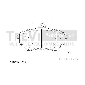TREVI AUTOMOTIVE PF1060