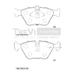 TREVI AUTOMOTIVE PF1019