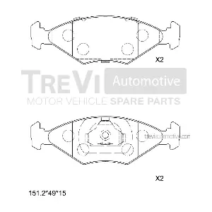 TREVI AUTOMOTIVE PF1539