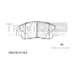 TREVI AUTOMOTIVE PF1354