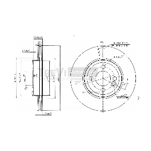 TREVI AUTOMOTIVE BD1240