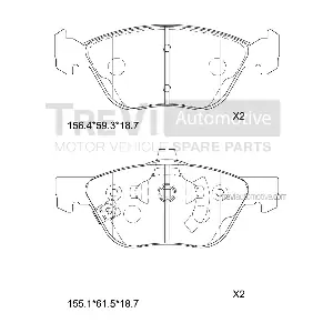 TREVI AUTOMOTIVE PF1054