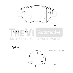 TREVI AUTOMOTIVE PF1218