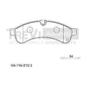 TREVI AUTOMOTIVE PF1658