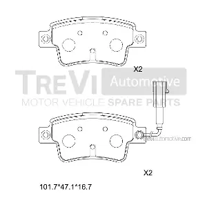 TREVI AUTOMOTIVE PF1455