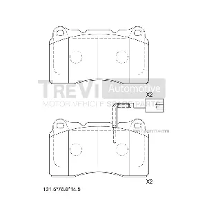 TREVI AUTOMOTIVE PF1262