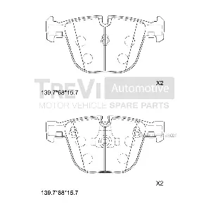 TREVI AUTOMOTIVE PF1222