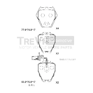 TREVI AUTOMOTIVE PF1234
