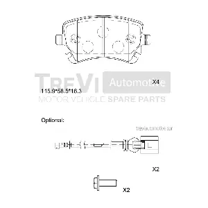 TREVI AUTOMOTIVE PF1213