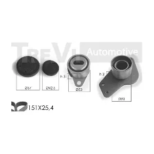 TREVI AUTOMOTIVE KD1017
