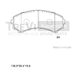 TREVI AUTOMOTIVE PF1186