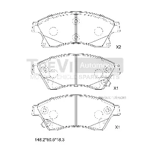 TREVI AUTOMOTIVE PF1441