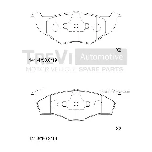 TREVI AUTOMOTIVE PF1013
