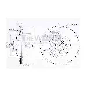 TREVI AUTOMOTIVE BD1243
