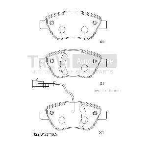 TREVI AUTOMOTIVE PF1321