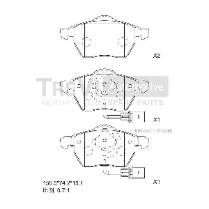 TREVI AUTOMOTIVE PF1065