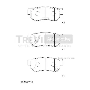 TREVI AUTOMOTIVE PF1189