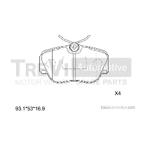 TREVI AUTOMOTIVE PF1563