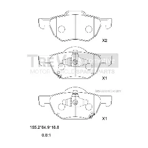 TREVI AUTOMOTIVE PF1231