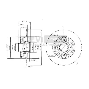 TREVI AUTOMOTIVE BD1071