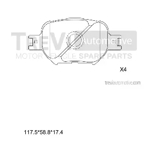 TREVI AUTOMOTIVE PF1150