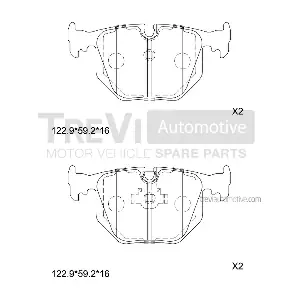 TREVI AUTOMOTIVE PF1129