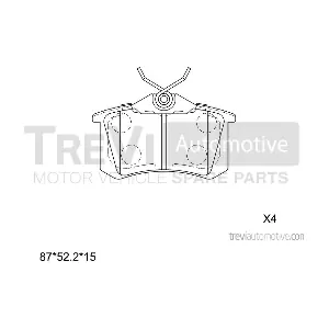 TREVI AUTOMOTIVE PF1544