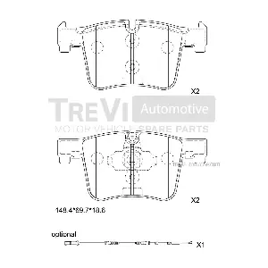 TREVI AUTOMOTIVE PF1473