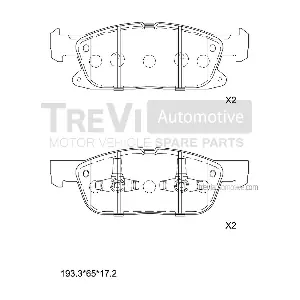 TREVI AUTOMOTIVE PF1537