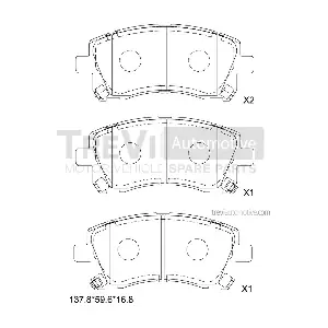 TREVI AUTOMOTIVE PF1068
