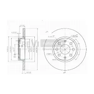 TREVI AUTOMOTIVE BD1017