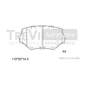 TREVI AUTOMOTIVE PF1168