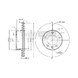 TREVI AUTOMOTIVE BD1166
