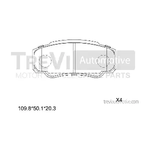 TREVI AUTOMOTIVE PF1630