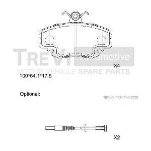 TREVI AUTOMOTIVE PF1590