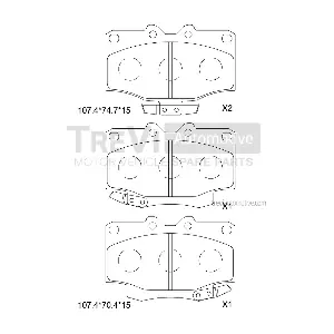 TREVI AUTOMOTIVE PF1138