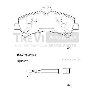 PF1645 TREVI AUTOMOTIVE
