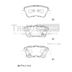 TREVI AUTOMOTIVE PF1472