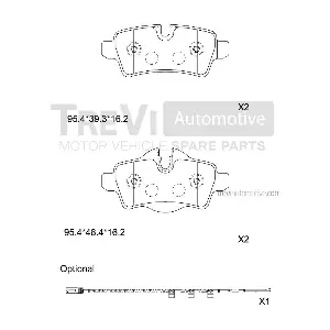 TREVI AUTOMOTIVE PF1335