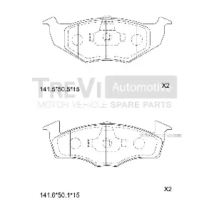 TREVI AUTOMOTIVE PF1032