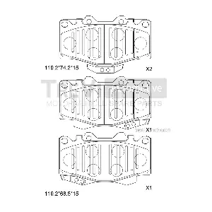 TREVI AUTOMOTIVE PF1582