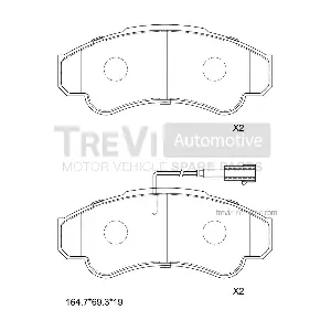 TREVI AUTOMOTIVE PF1629