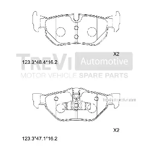 TREVI AUTOMOTIVE PF1268