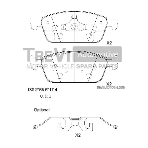 TREVI AUTOMOTIVE PF1482