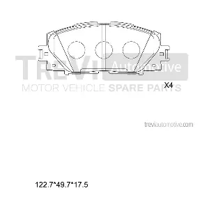 TREVI AUTOMOTIVE PF1274